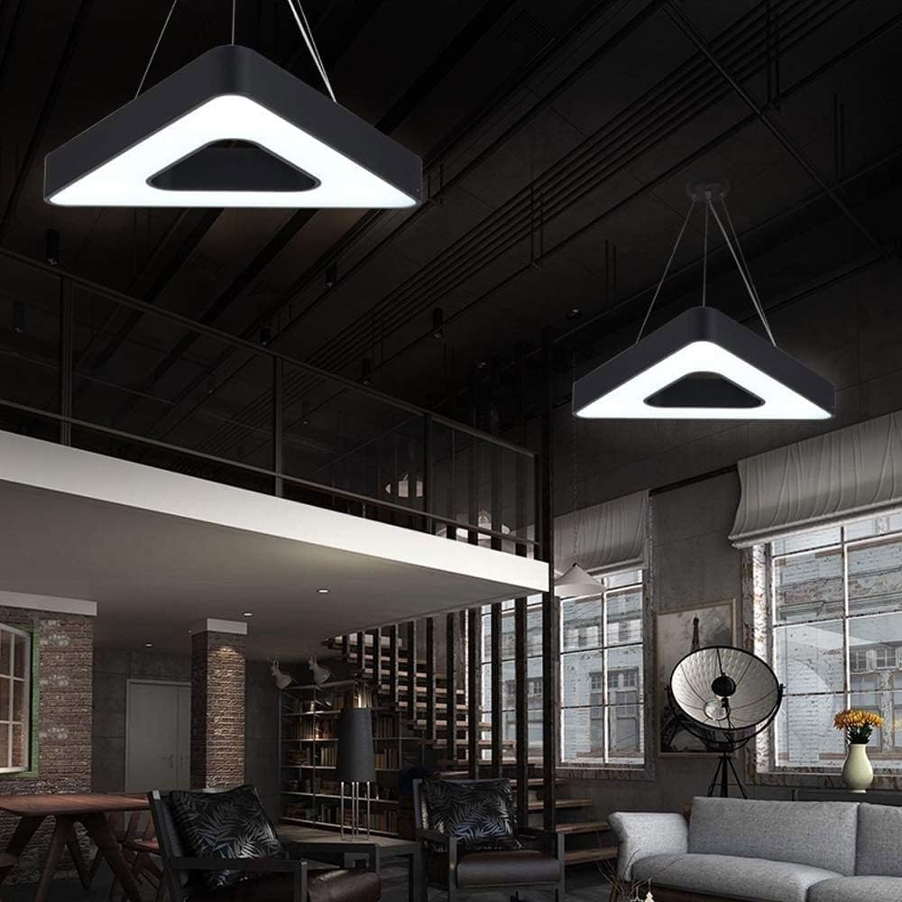 LED Hollow Triangular Office Led Pendant Hanging Lamp