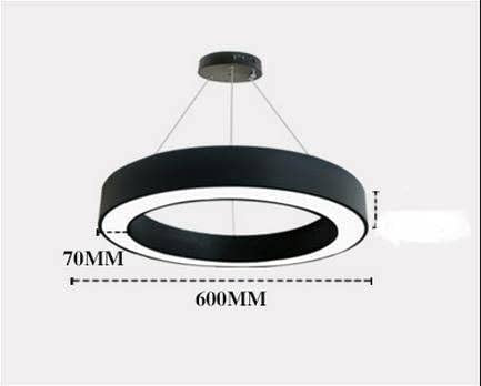 LED Hollow Circular Office Led Pendant Hanging Lamp