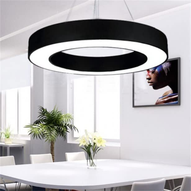 LED Hollow Circular Office Led Pendant Hanging Lamp