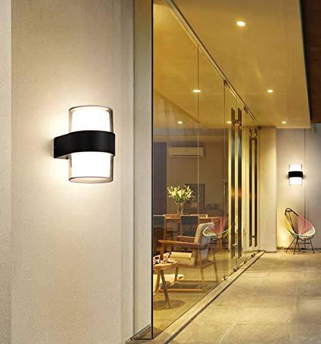 14w Led Outdoor Wall Lamp Modern Up And Down Fixtures 14w Waterproof (Warm White)