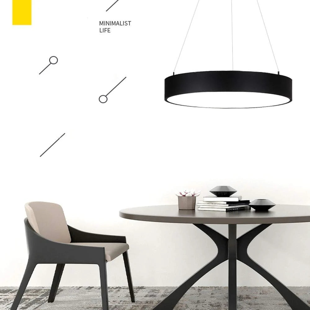 LED Solid Circular Office Led Pendant Hanging Lamp